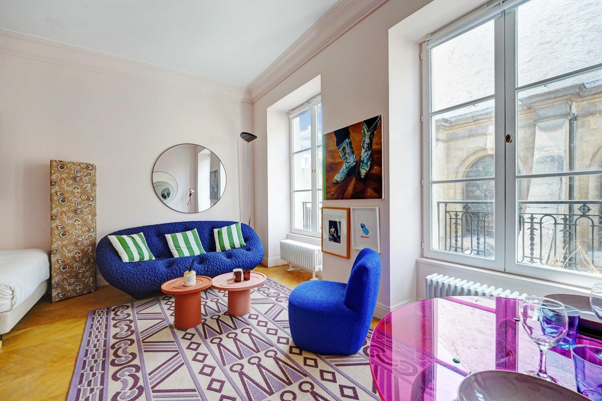 Spacious - 2p 43m² - Montorgueil Louvre *